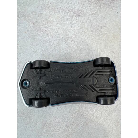 Matchbox Car‎ Street Streak 1995/ Blue & Siver - Picture 6 of 8